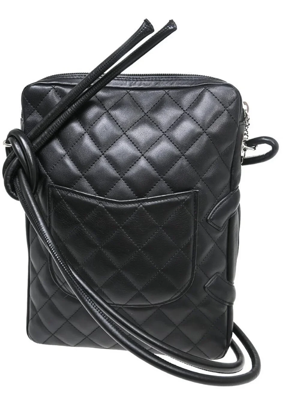 Chanel Black Calfskin Cambon